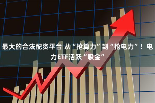 最大的合法配资平台 从“抢算力”到“抢电力”！电力ETF活跃“吸金”